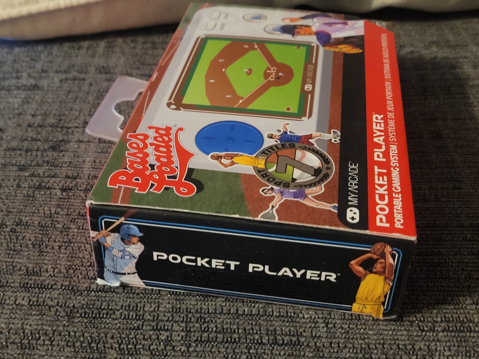My Arcade Bases Loaded Pocket Player (DGUNL-3278) New in Box.