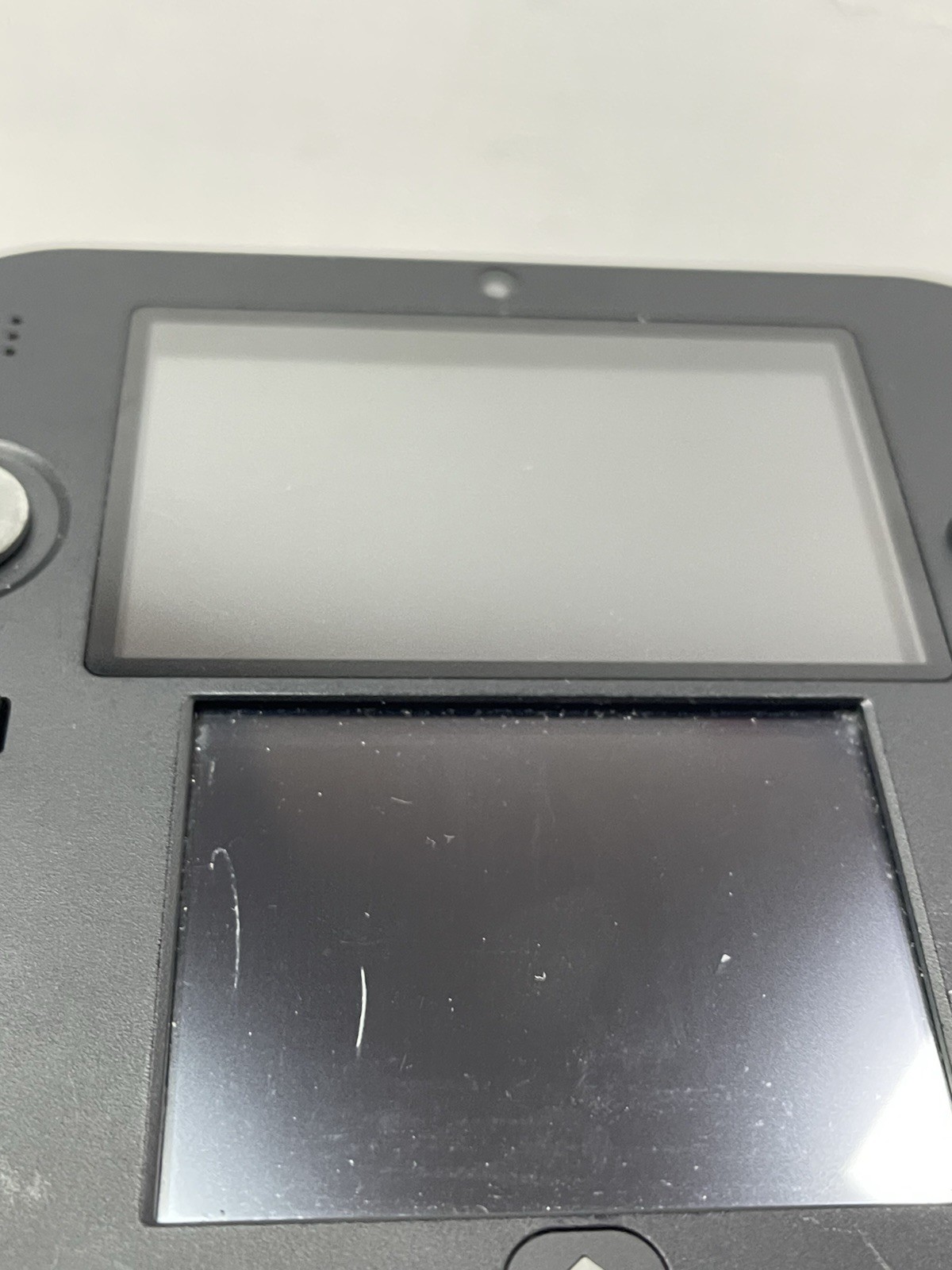 Nintendo 2DS Black & Blue Handheld Video Game System FTR-001 w Charger & Games