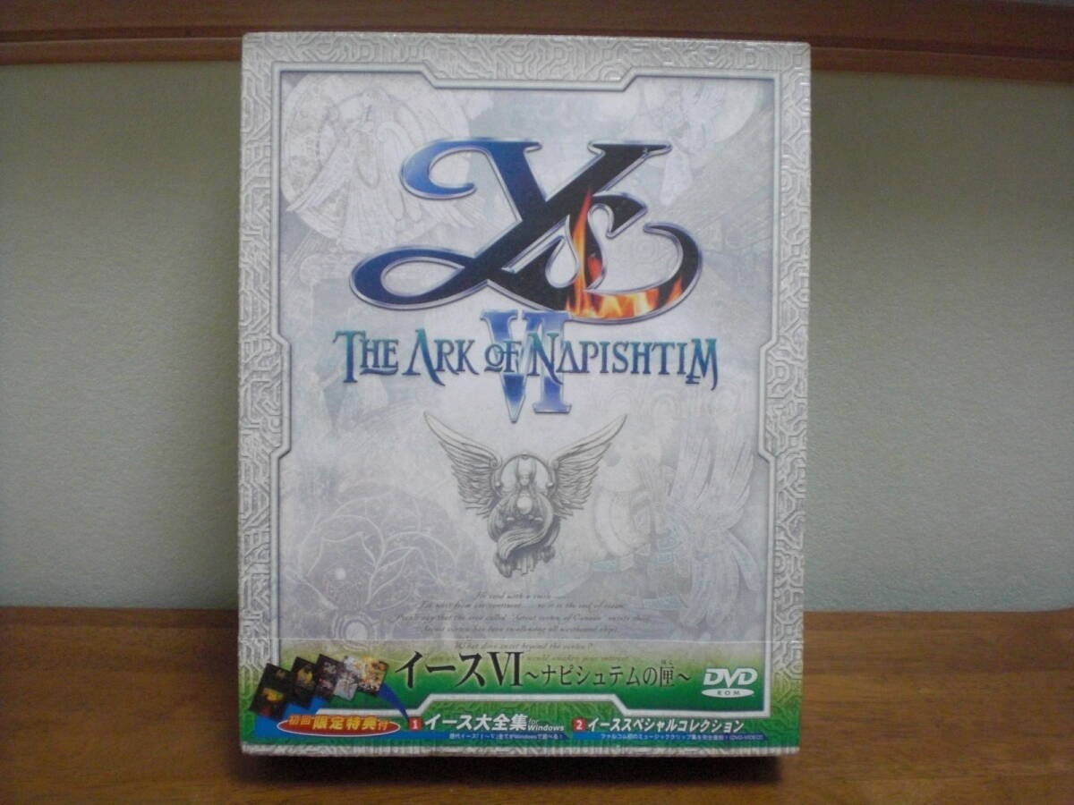 Ys 6 Napishtim’s Box DVD-ROM New Unopened Limited Edition with Extras