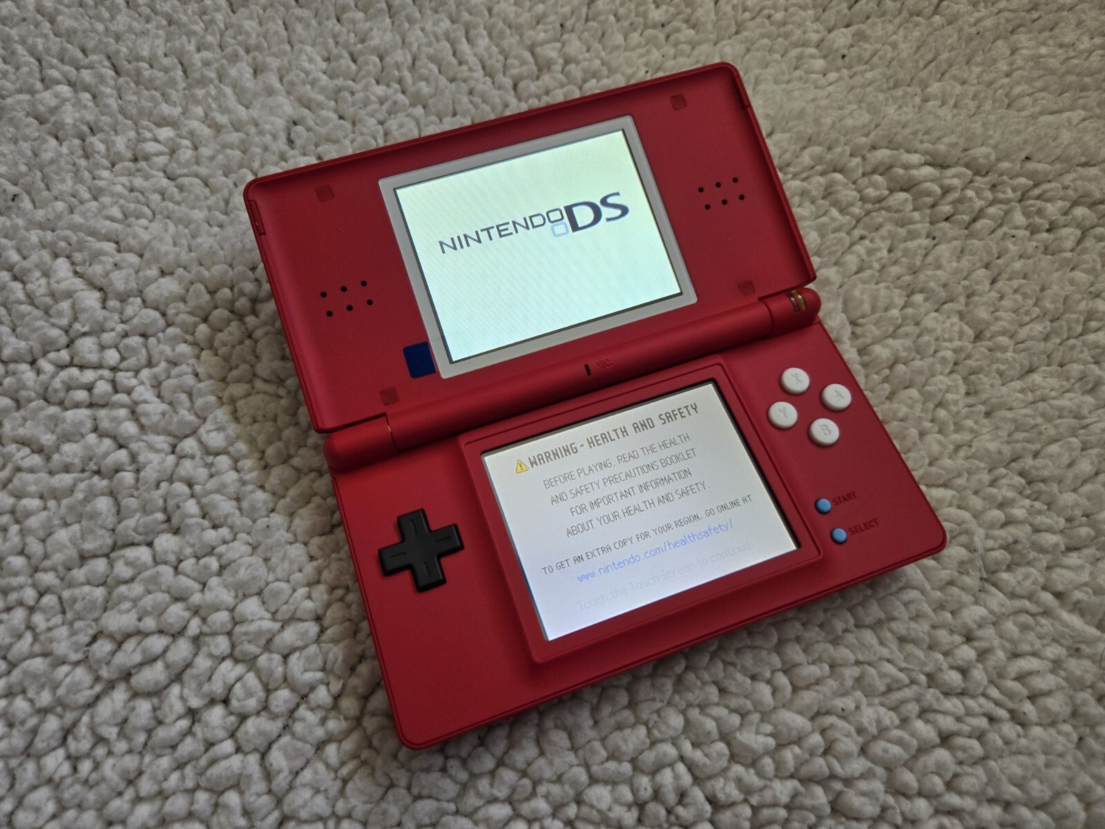 Custom Pokédex Nintendo DS Lite Handheld System With Charger NEW SHELL