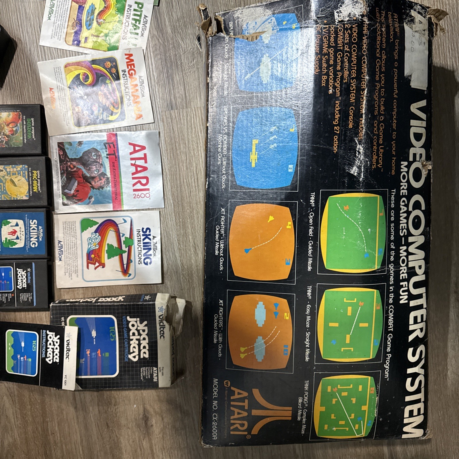 Atari Lot With Original Box