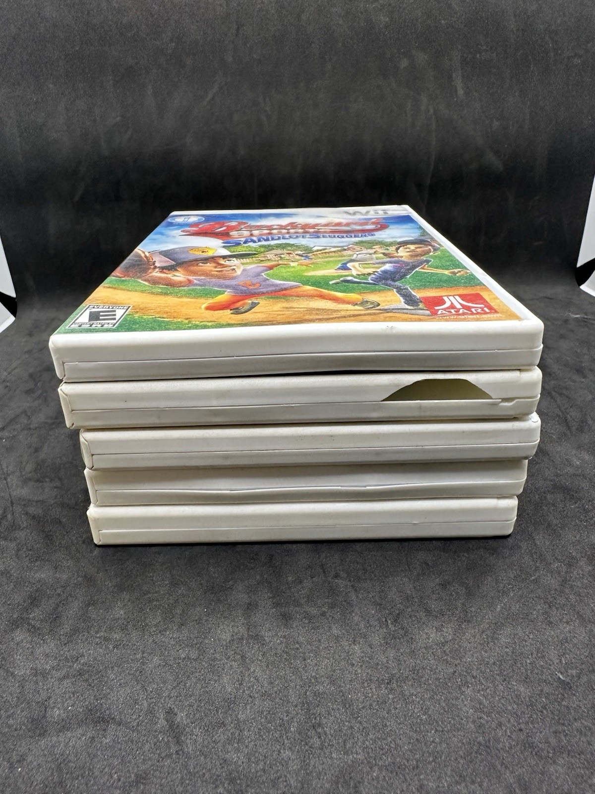 Nintendo Wii RVL-001 Console Bundle OEM Remote Nunchuk 5 Games Tested