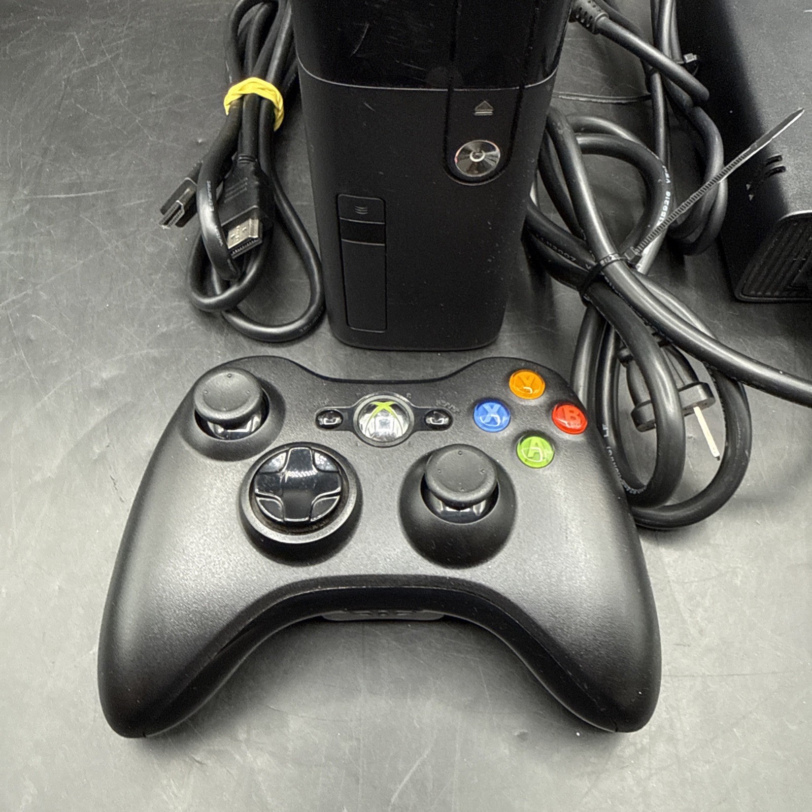 Microsoft Xbox 360 E Console 250 GB HDD w/ Controller & Power Cord Tested/Works