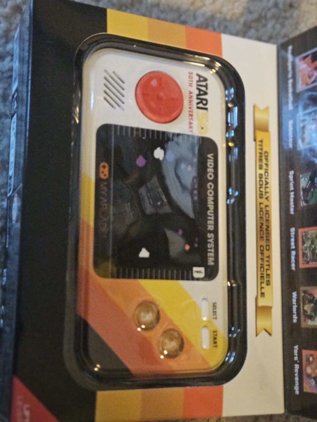Atari Pocket Player Pro Handheld Console, 100 Games, 2.75″ Color Display “New”