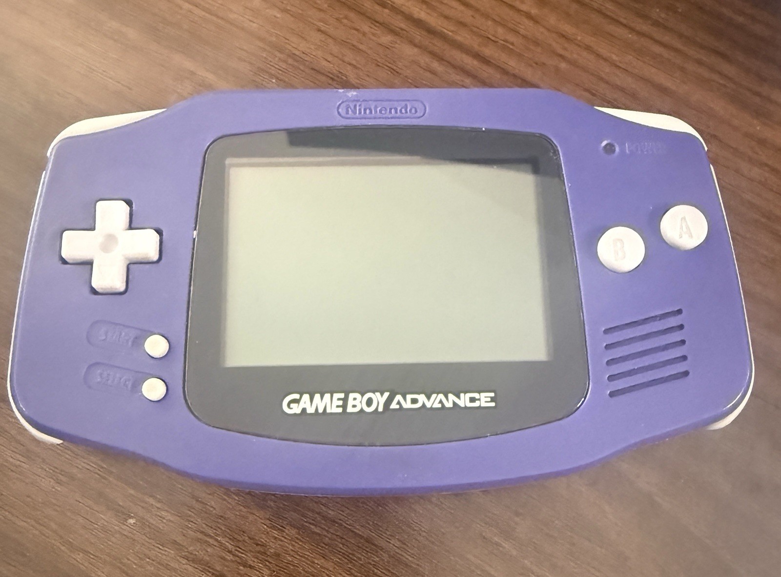 Nintendo Gameboy Advance Indigo Blue Purple Console Only Works Great