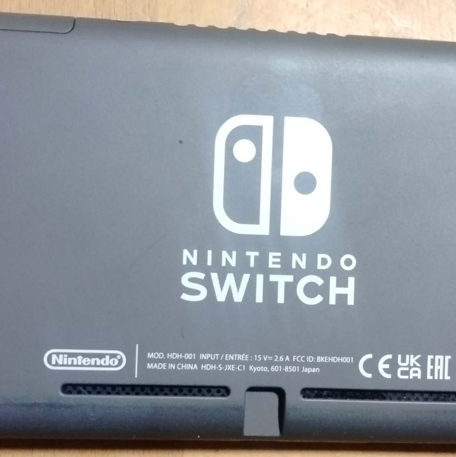 Nintendo Switch Lite Gray Handheld Console HDH-001 32GB Wi-Fi USB-C Charger