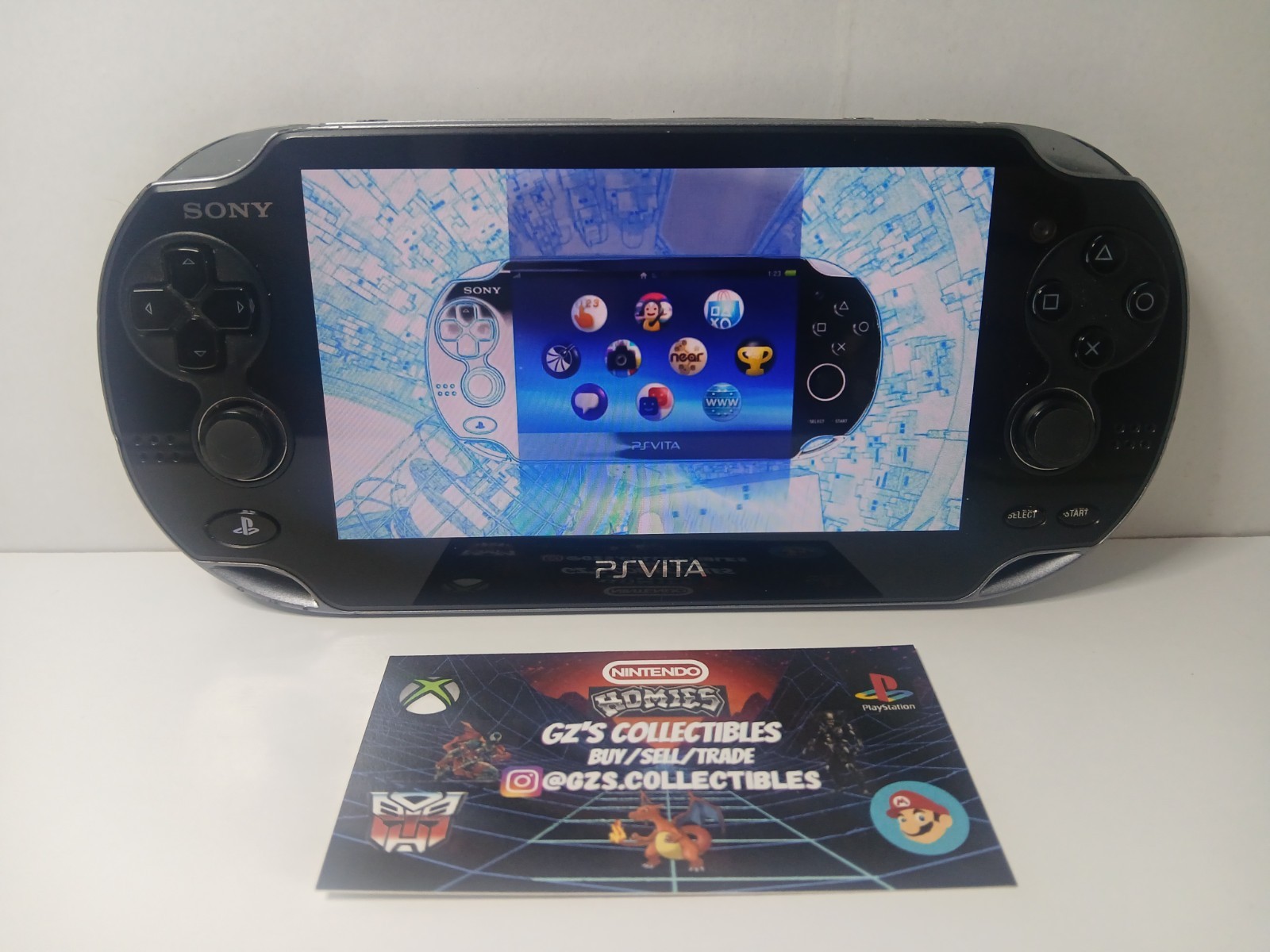 ✅ SONY PS VITA 1001 OLED USA 🇺🇸 HANDHELD CONSOLE TESTED WORKING MINT CONDISH ✅