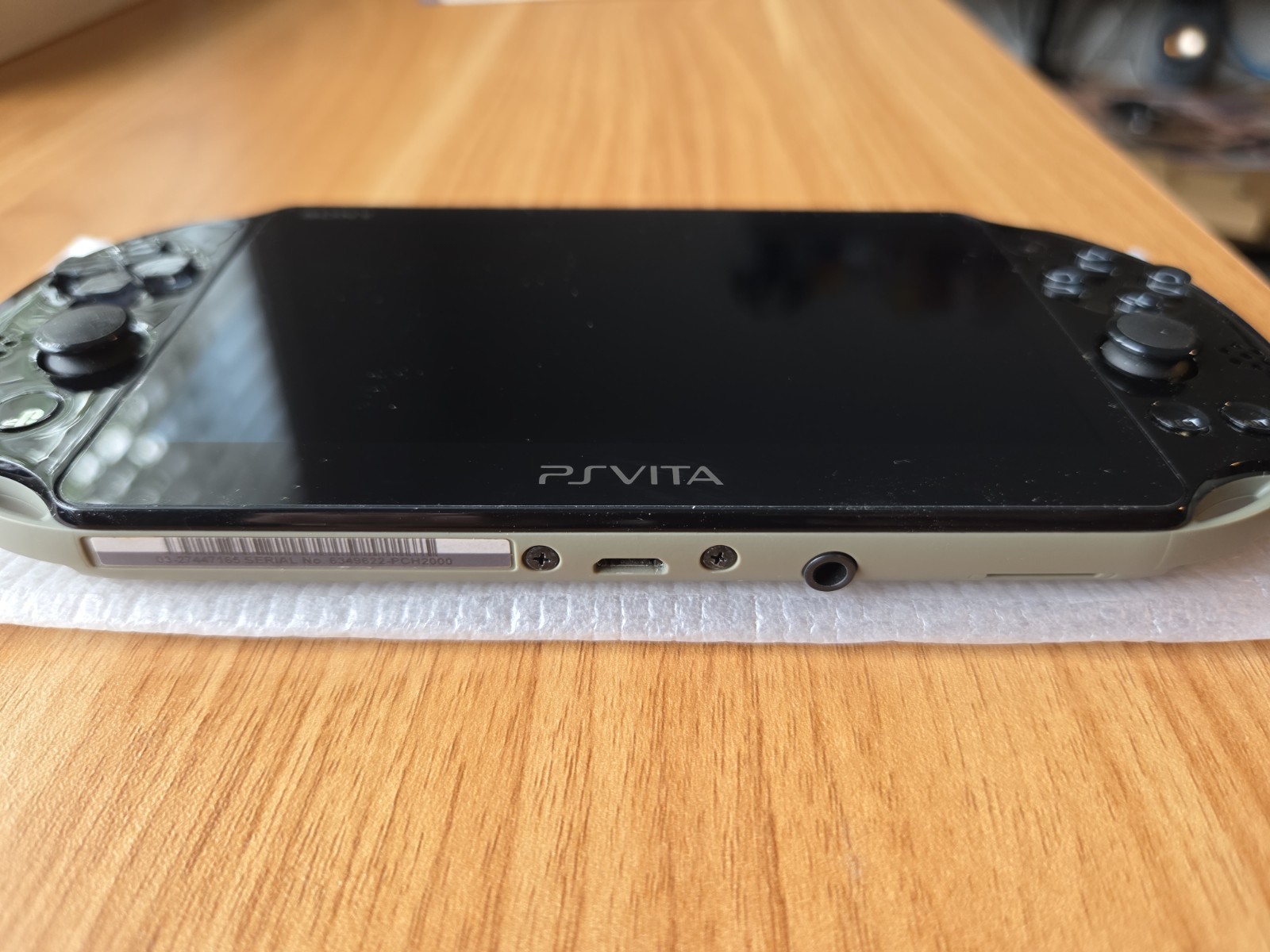 Sony PS Vita Console God Eater 2 Fenrir Edition PCHJ-10010 Khaki Black US SELLER