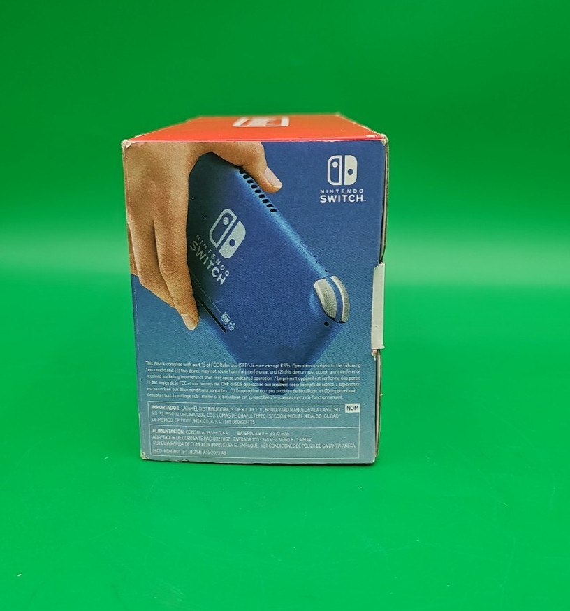 Nintendo Switch Lite Game Console 32 GB Handheld Gaming System Blue HDHSBBZAA