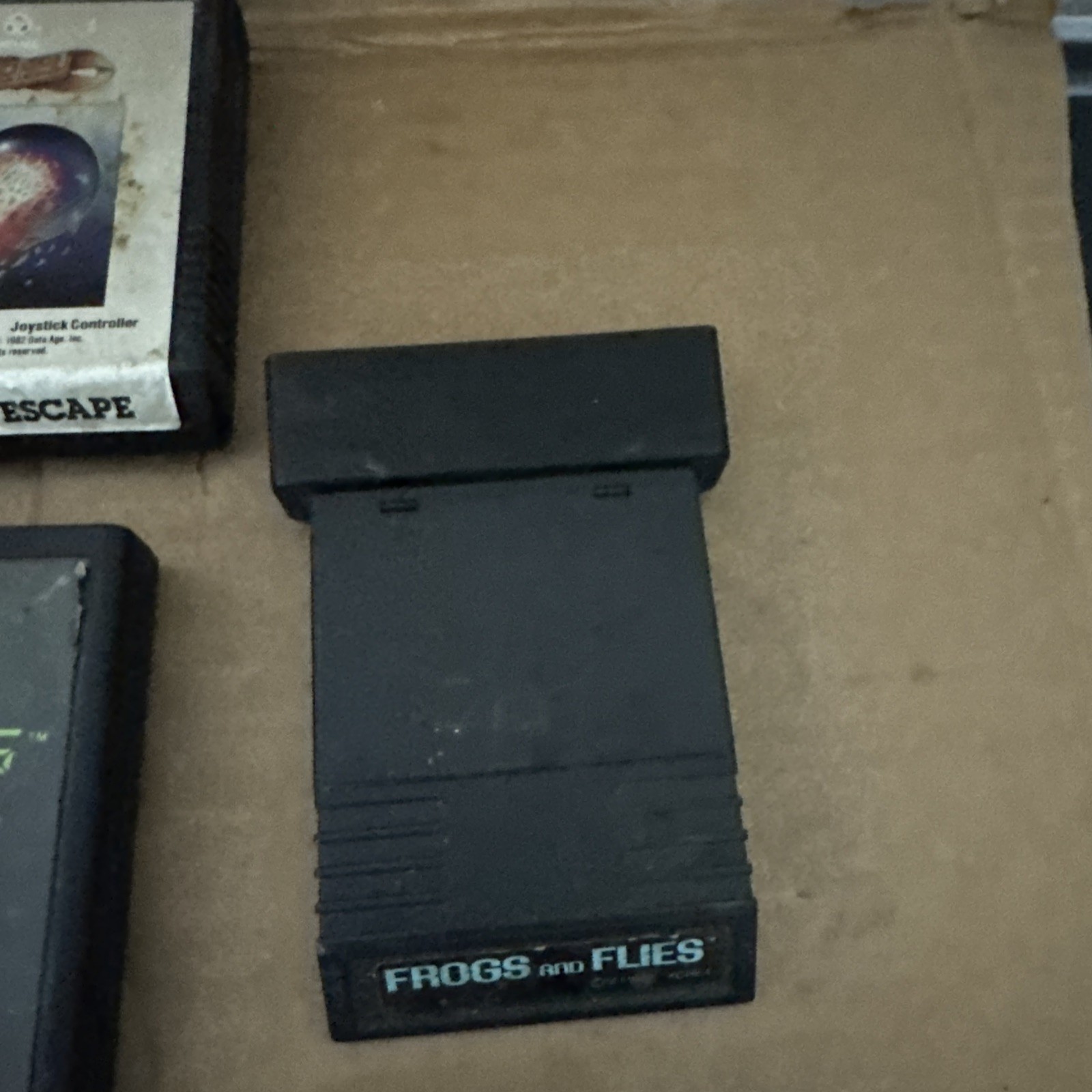 Atari 2600 Vader Black Console Bundle Cleaned Tested Works Great With 18 Games