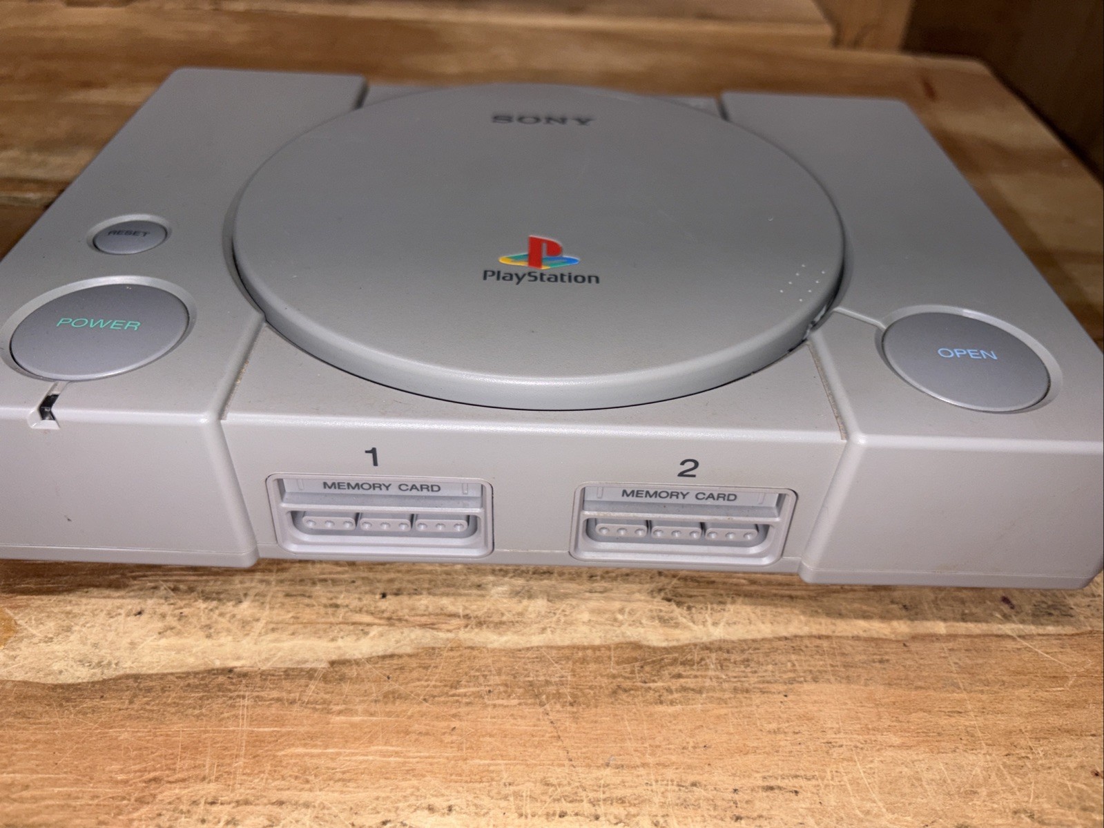Sony PlayStation 1 PS1 SCPH-5501 Console w/ Cords & OEM Controller TESTED WORKS!