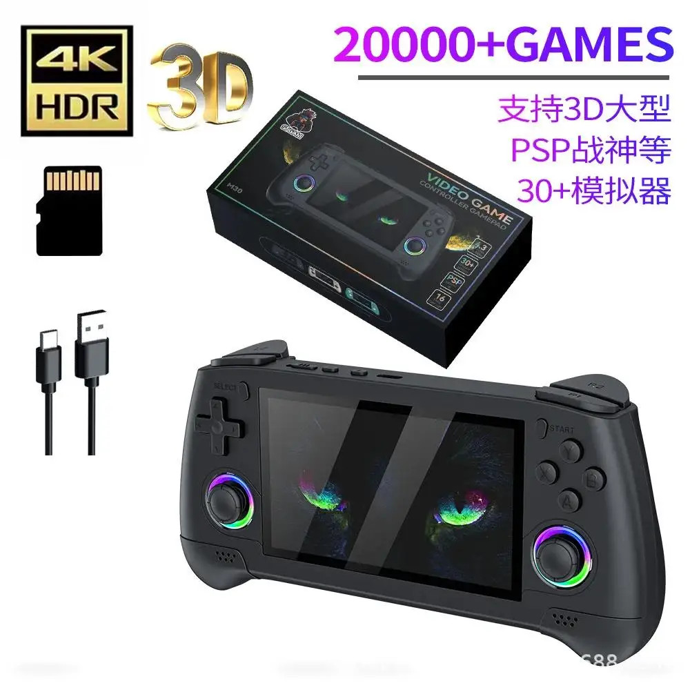 M30 Classic Mini Portable Handheld Game Console 4.3 Inch Screen Gaming Player
