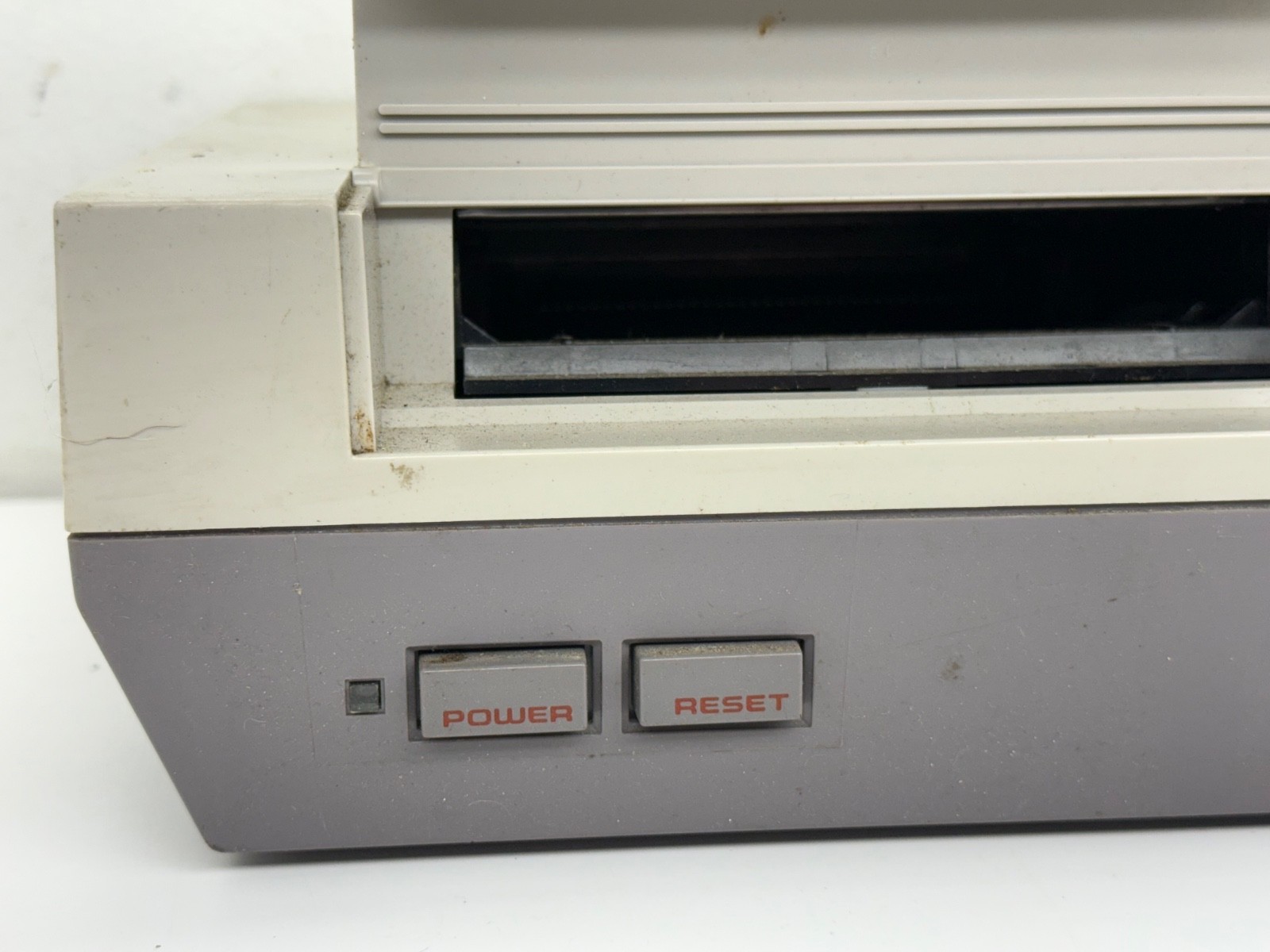 Nintendo Entertainment System Video Game Console Only NES-001 Gray UNTESTED READ