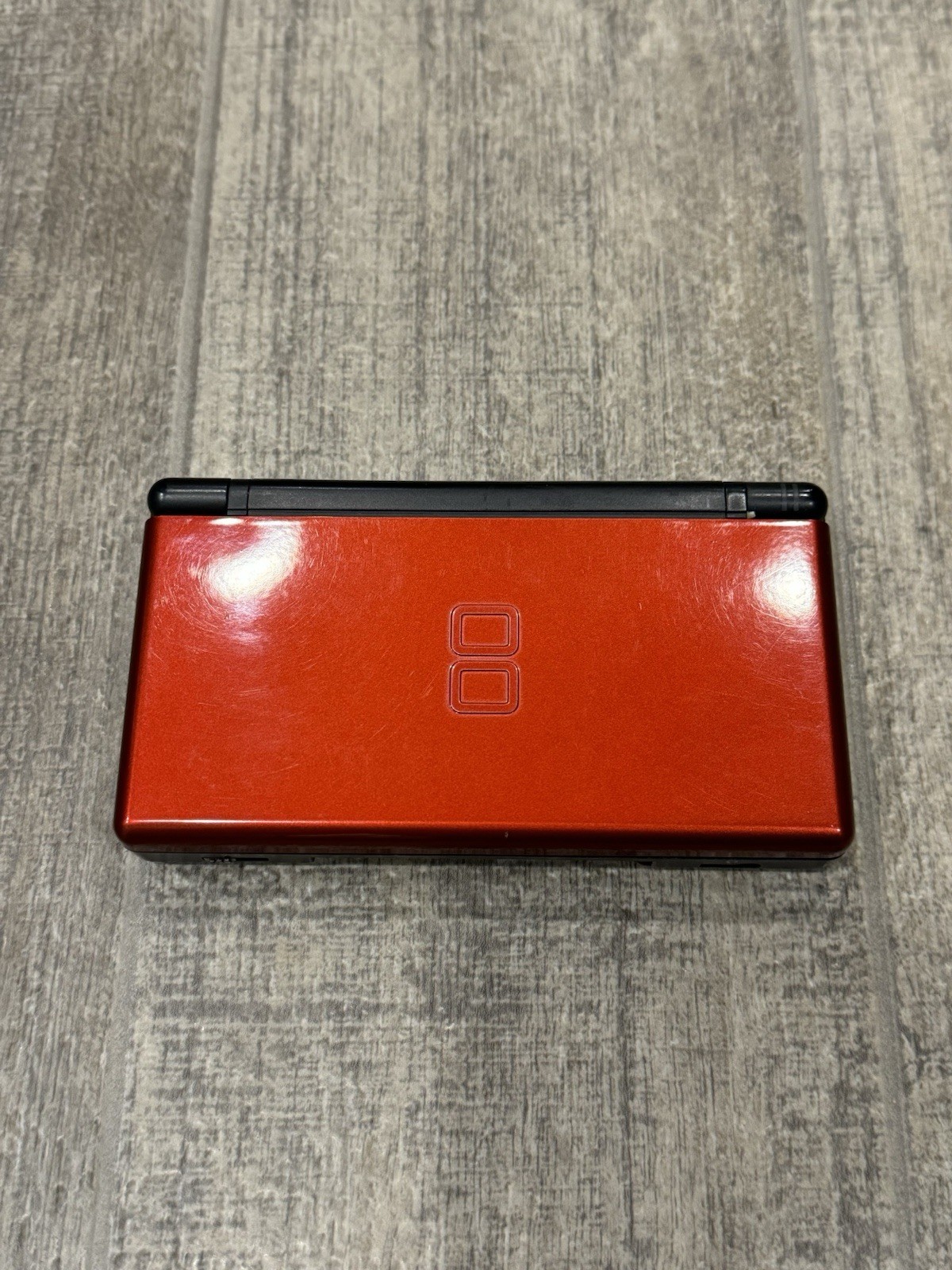 Nintendo Ds Lite Crimson 2 Tone Red Black