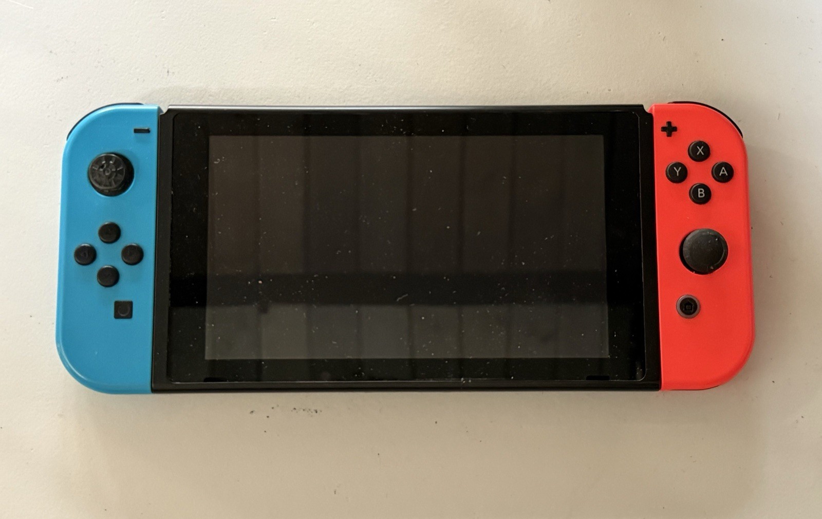 Nintendo Switch 32GB Gray Console with Neon Red and Neon Blue Joy-Con