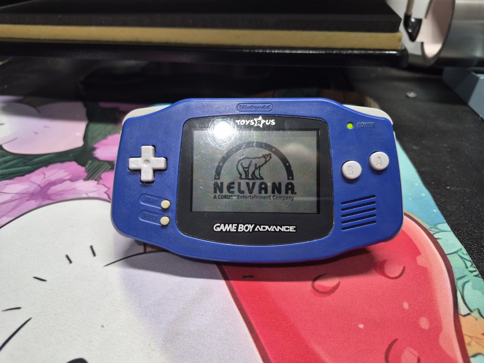 Nintendo Game Boy Advance TOYS R US Limited Edition MIDNIGHT BLUE