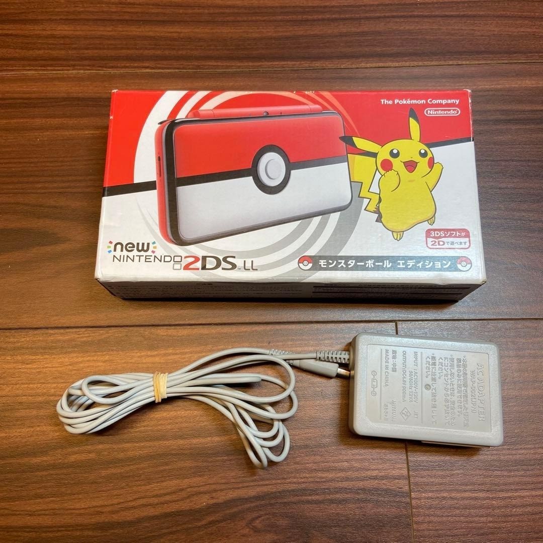 New Nintendo 2DS LL Monster Ball Edition 4676 From Japan