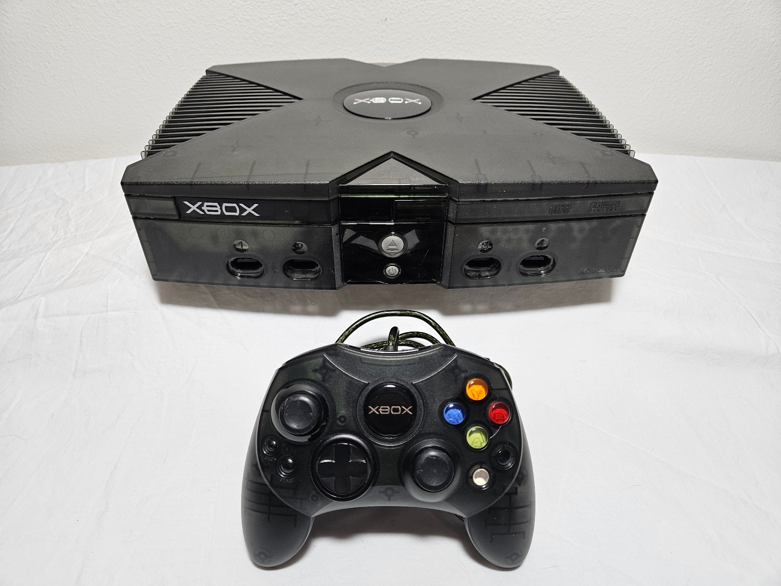 Non-Working Disc Drive Special Edition Japan Skeleton With Matching Controller