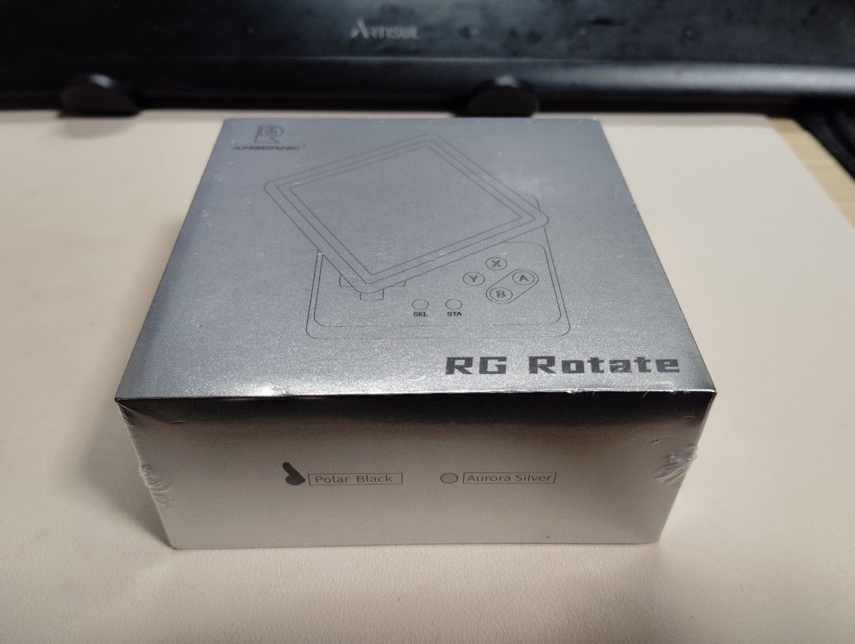 ANBERNIC RG Rotate Polar Black – Vertical/Horizontal Retro Handheld – Brand New