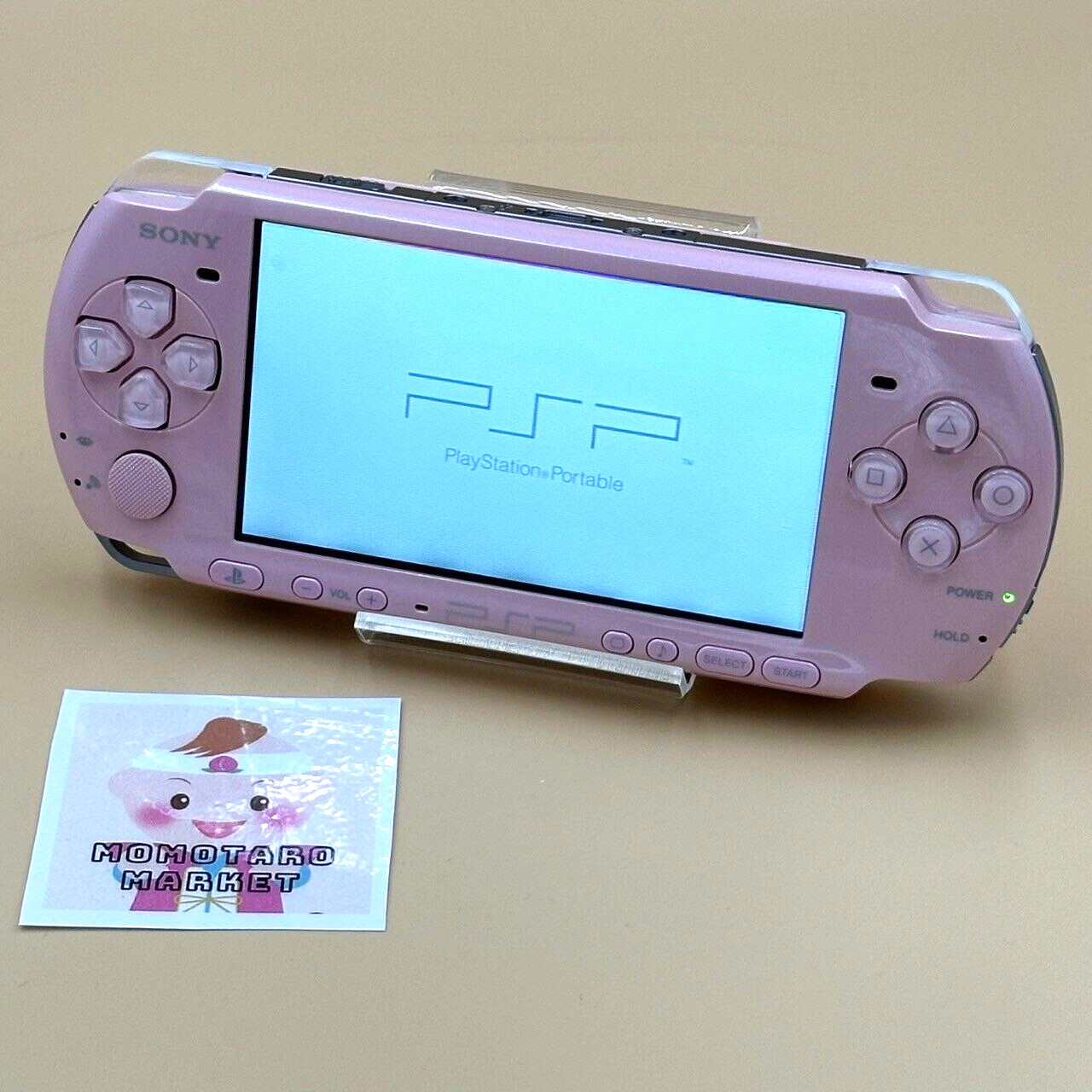 PSP 3000 ZP Console Blossom Pink Region Free Japan Games Sony Playstation Tested