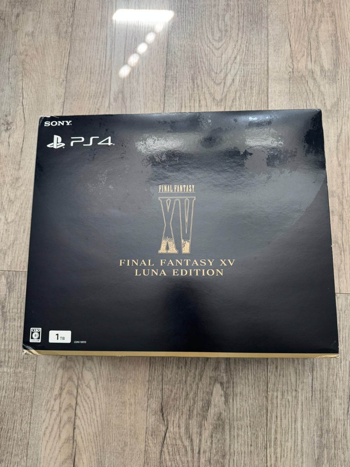 PS4 Final Fantasy XV Luna Edition Console Set Controller Cables Japanese