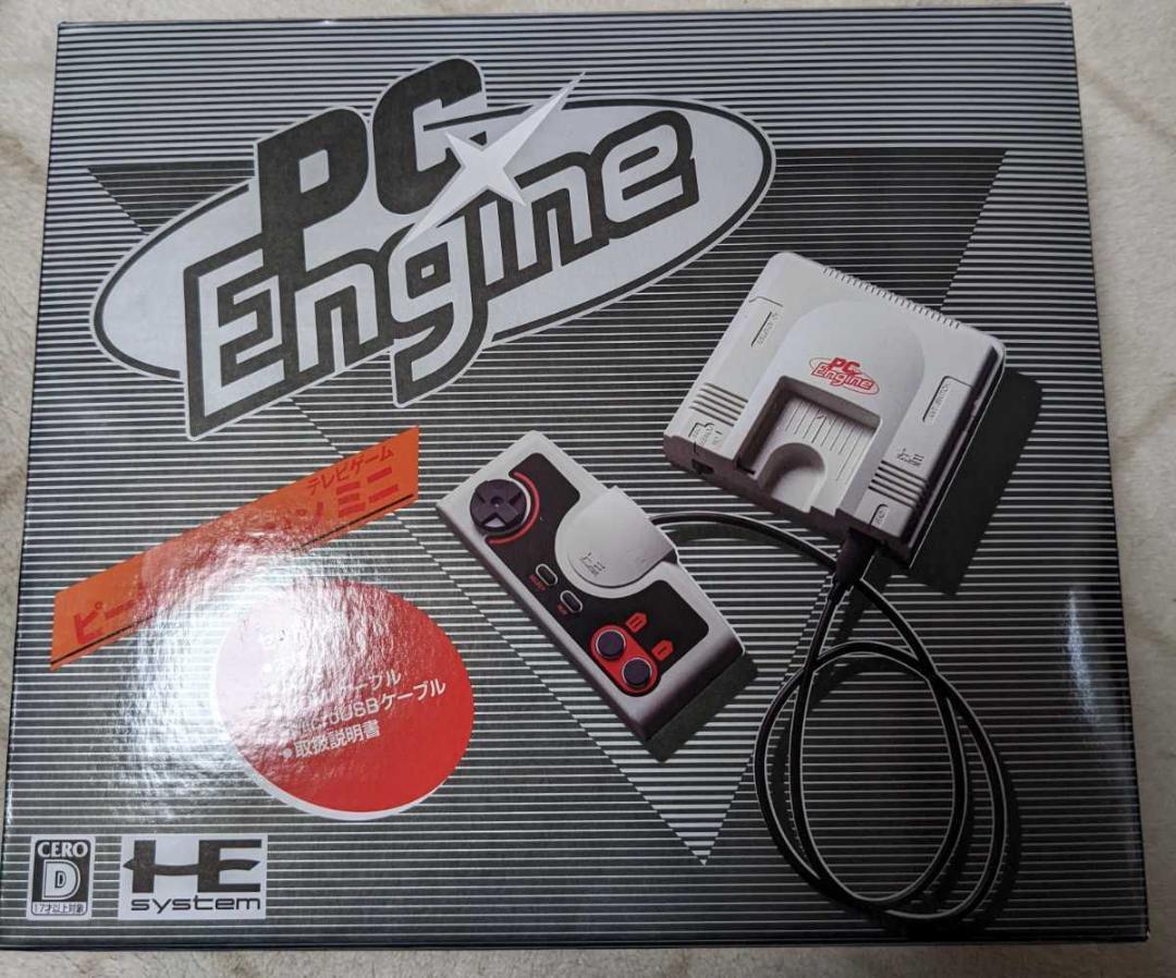 KONAMI PC Engine mini HTG-008 Japan Version Video Game Console New in Box
