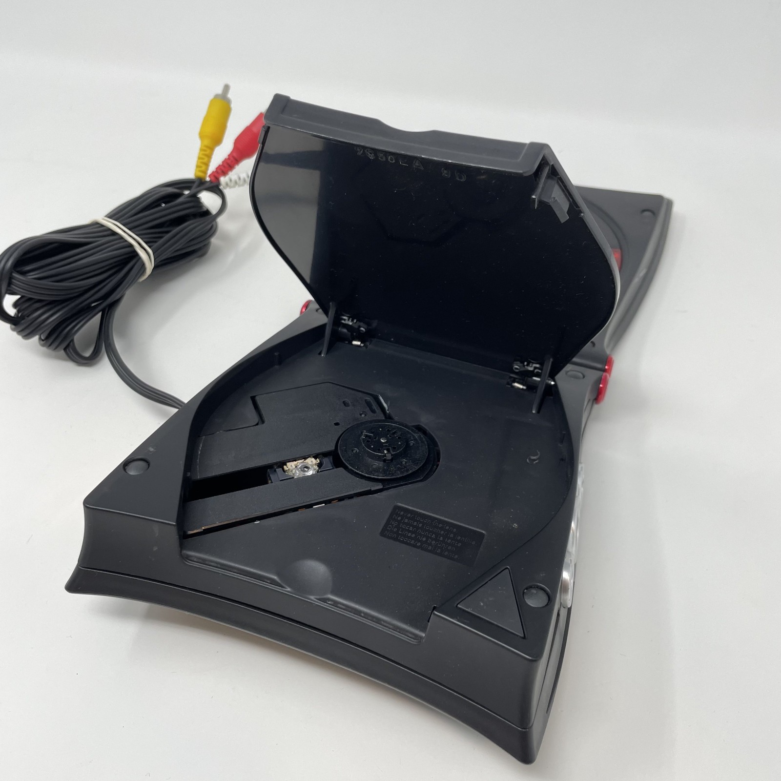 Mattel Hyperscan Black Console w/ Controller No Power Supply – Untested