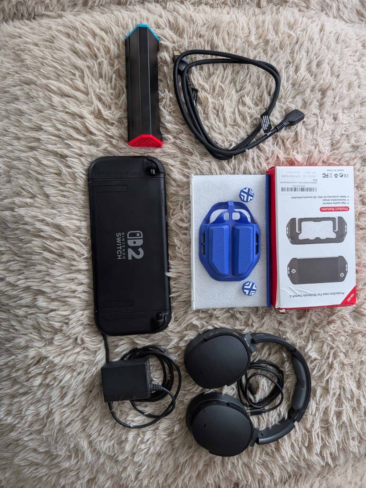 Nintendo Switch 2- TRAVEL BUNDLE! 256GB w/ Dock, Grip, HDMI, Charger and Headset