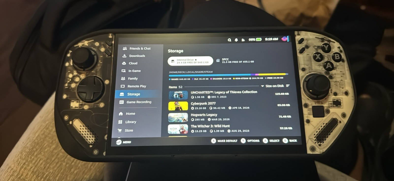 Lenovo Legion Go S Z1 Extreme 32GB RAM 1TB Steam OS Black