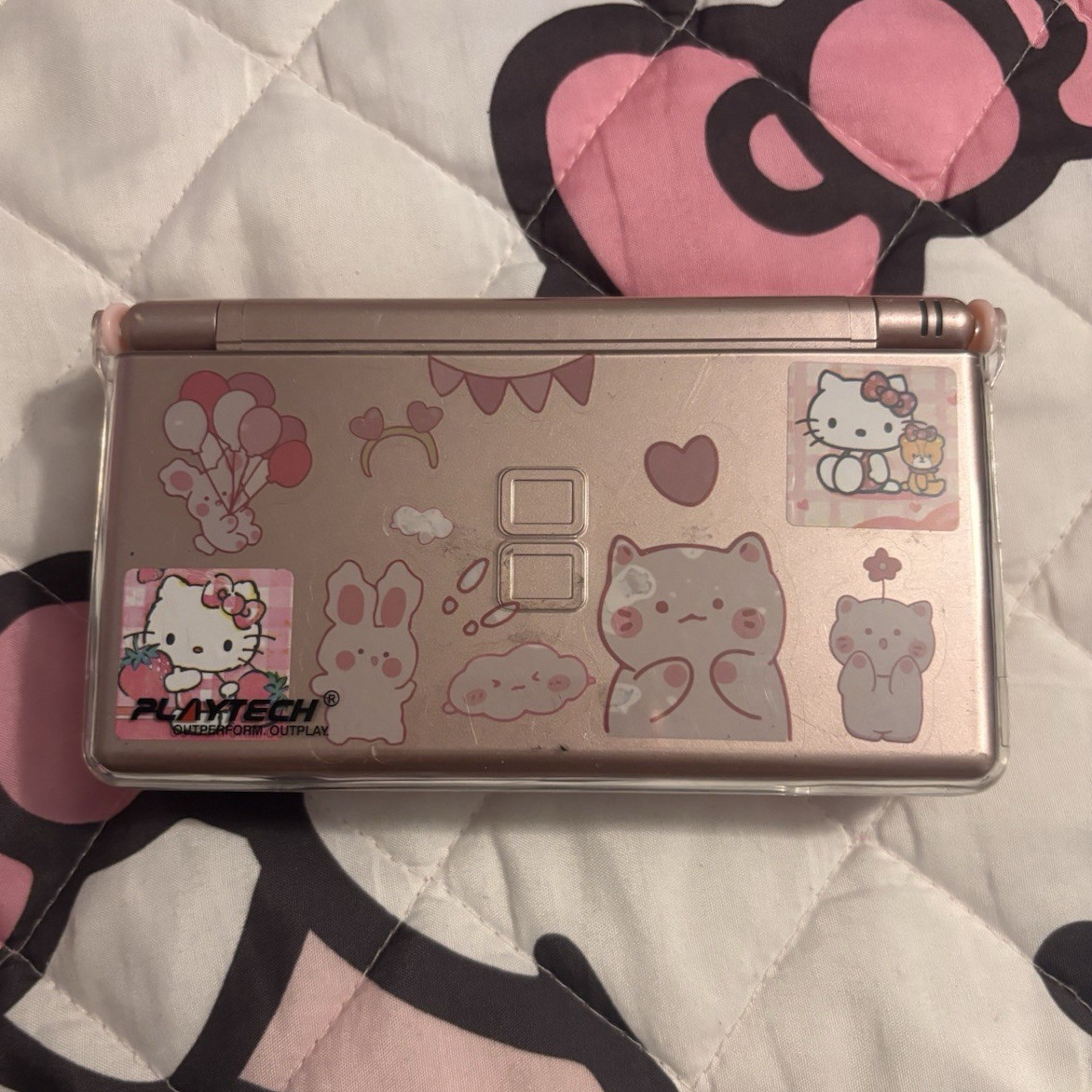 Nintendo DS Lite Pink Handheld System for Nintendo DS w/ Headphone Jack