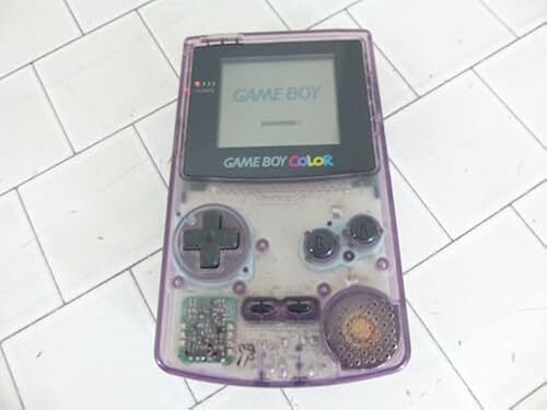 Nintendo Game Boy Color Clear Purple