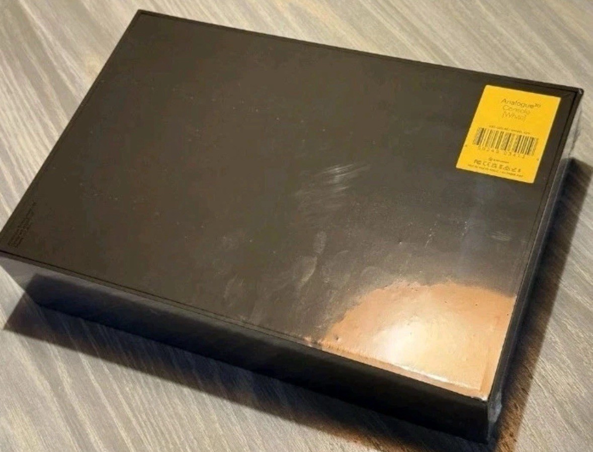 Analogue 3D White Brand New in Box Sealed In Hand Fast Shipping