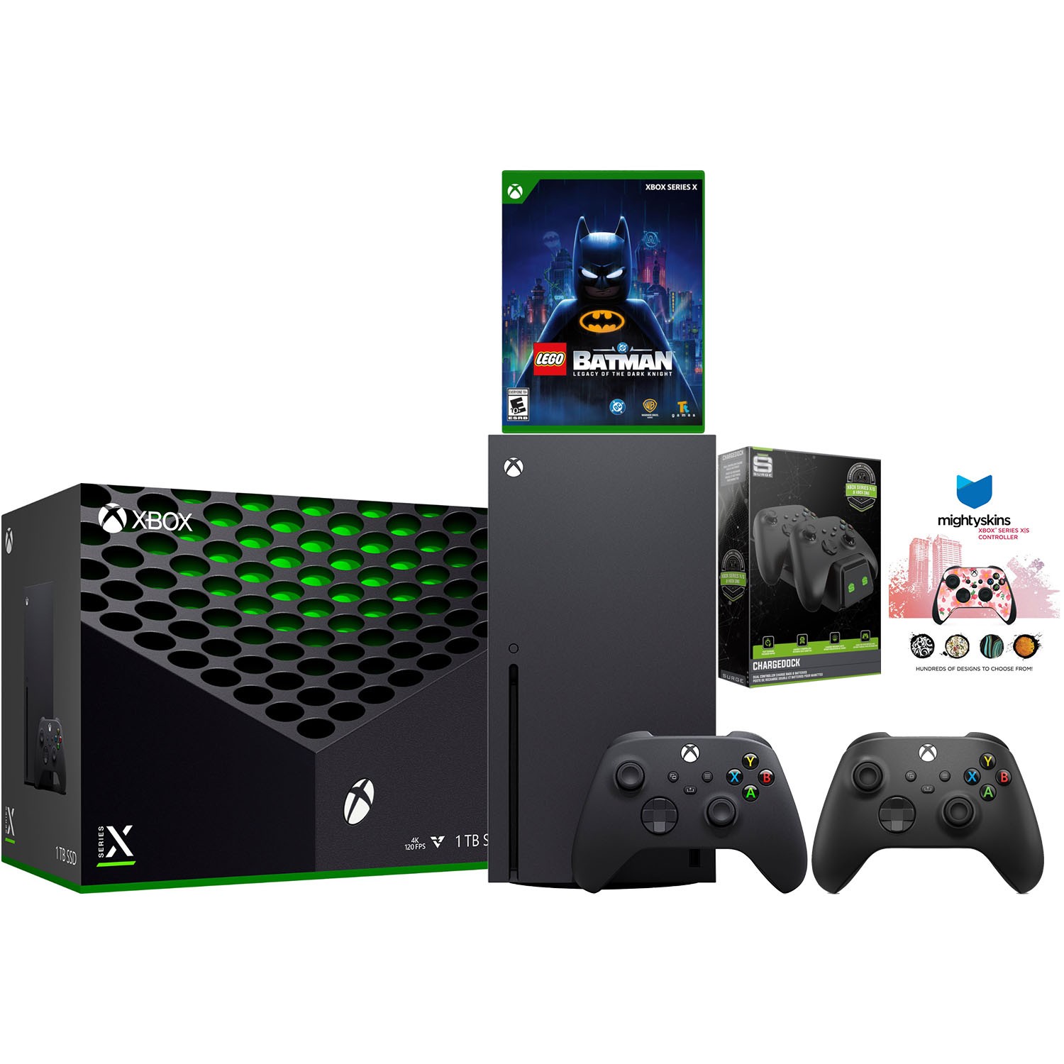 Xbox Series X 1TB Disc + Extra Controller + LEGO Batman – Carbon Black