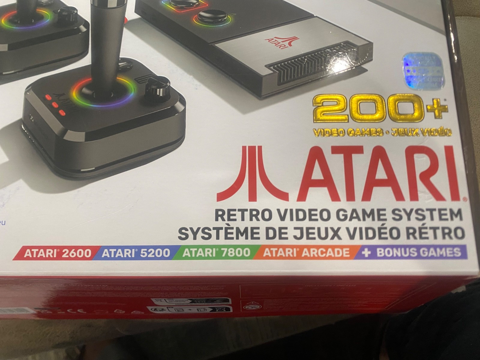Atari Gamestation Pro with 2 Joysticks and 200 Games