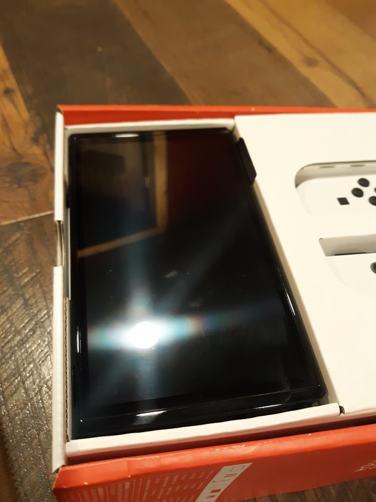 Nintendo Switch OLED White Console With Original Box CLEAN Adult Owned Great