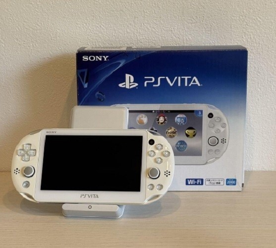SONY PS Vita PCH 2000 Console Charger Box PlayStation PSV Tested Used