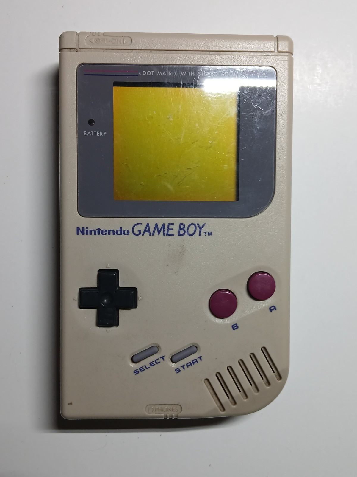 Nintendo Game Boy DMG-01 Gray original not working parts or repair