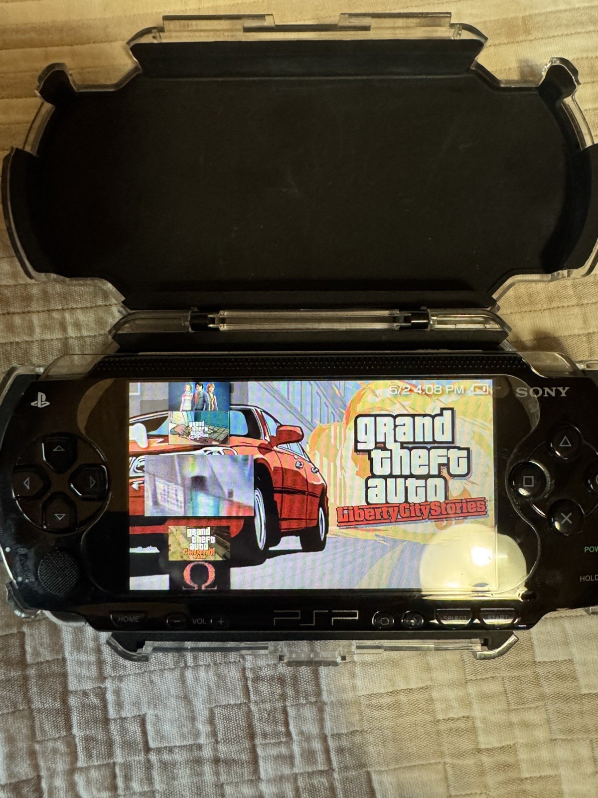 Sony PSP-1001 Handheld Console Bundle – Upgraded 128GB + 19 Games + 9 UMD Movies
