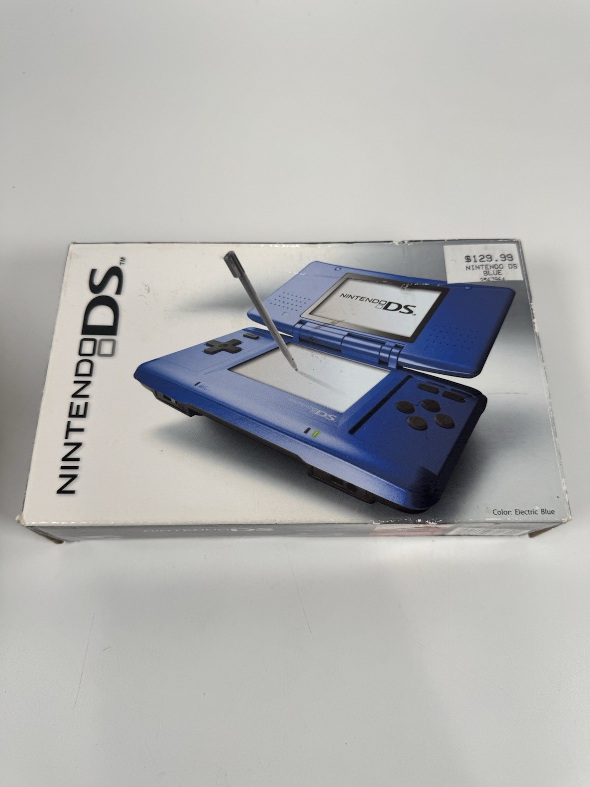 Nintendo DS Original Console BLUE in Box CIB Tested Working