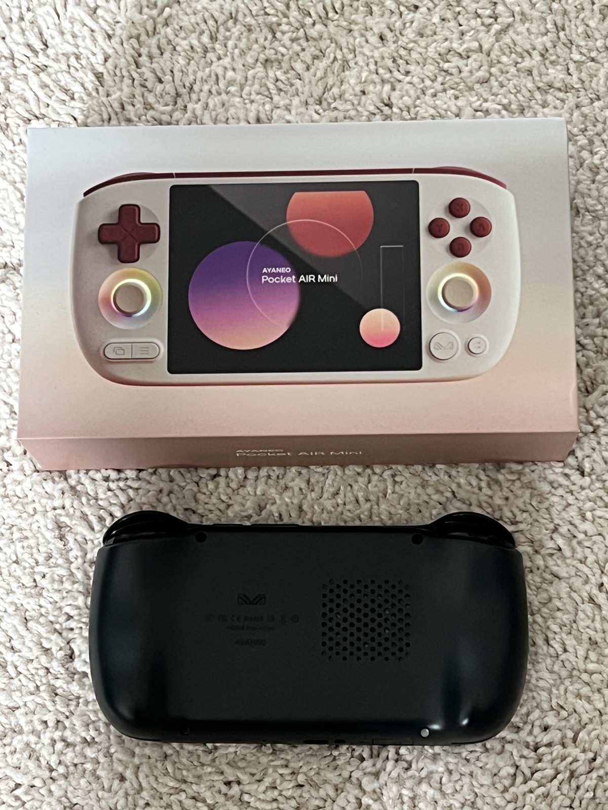 AYANEO Pocket AIR Mini Handheld Game Console 3GB 64GB Black