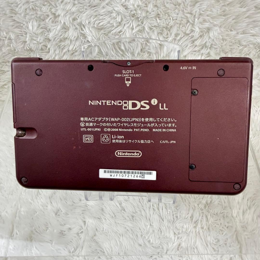 Nintendo DSi LL Wine Red Console Tested Working Region Free