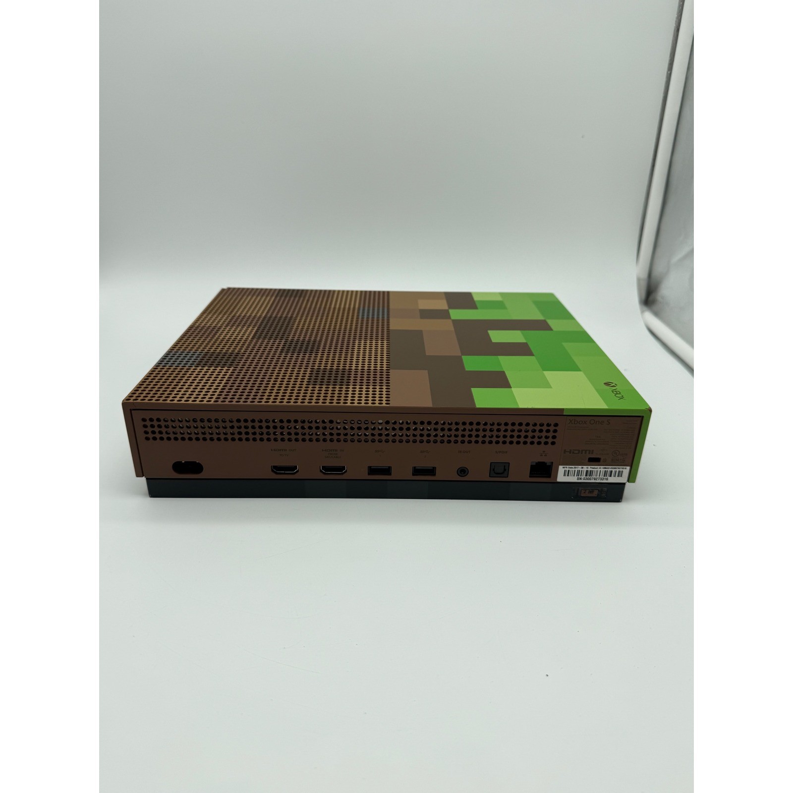 Microsoft Xbox One S 1TB Minecraft Limited Edition Console – For Parts or Repair