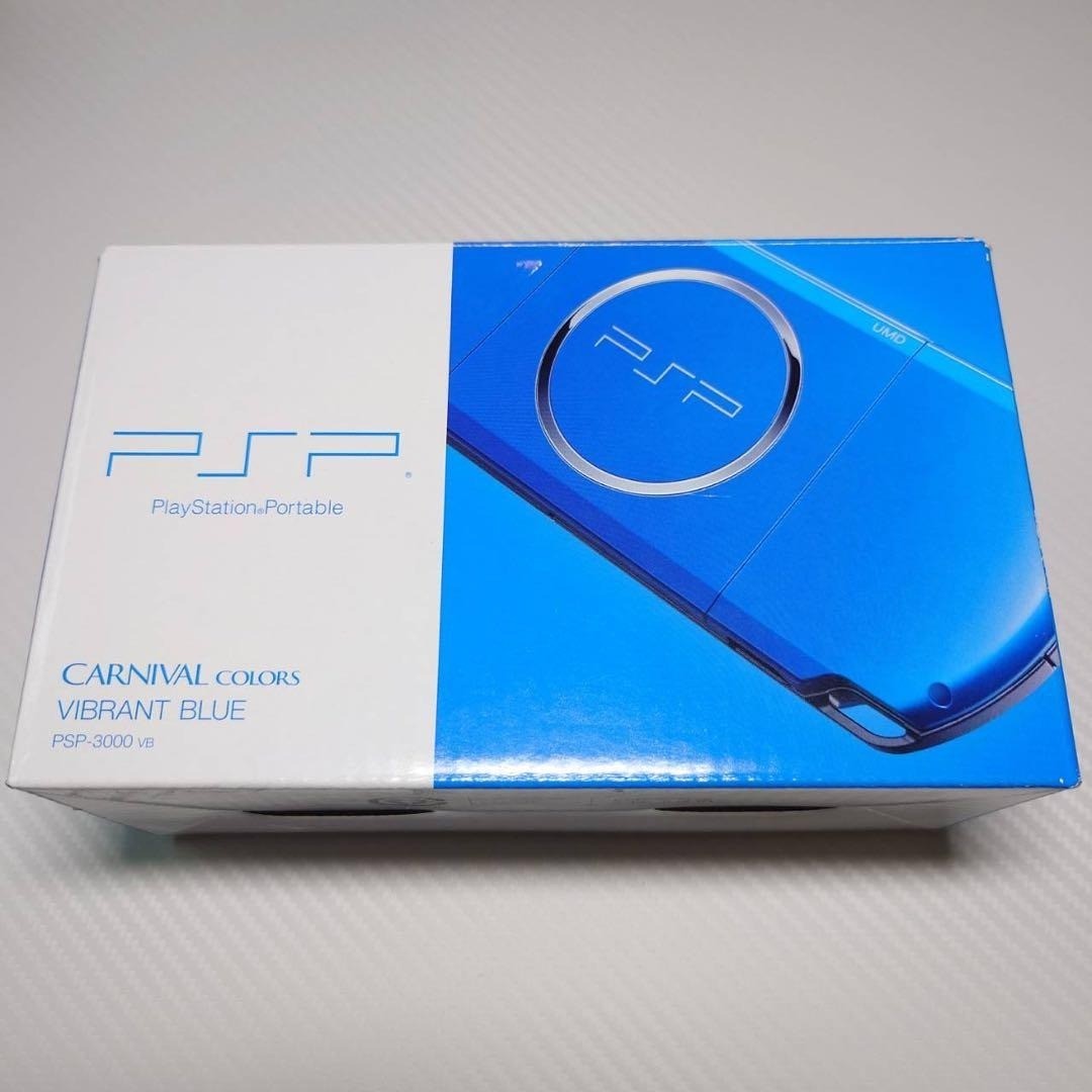 Sony PSP 3000 Vibrant Blue Complete in Box Near Mint 6748
