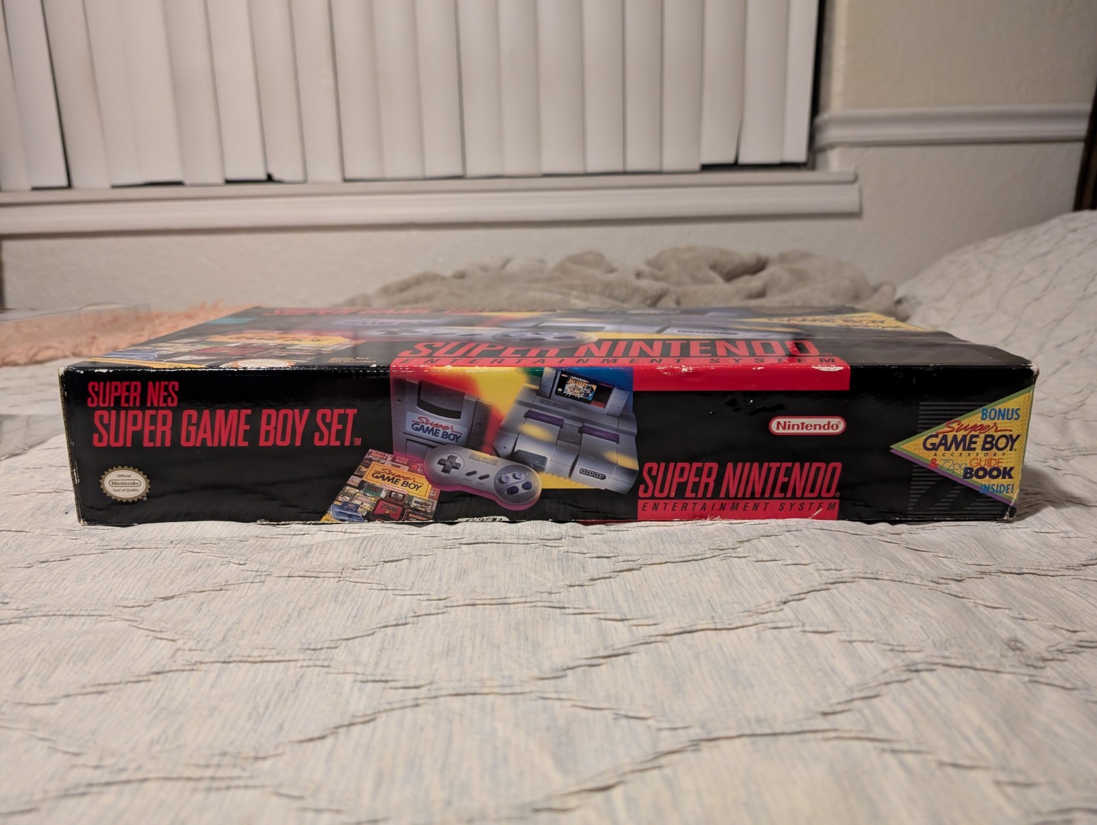 Super NES Super Game Boy Set (Nintendo SNES, 1994) Authentic – Complete CIB