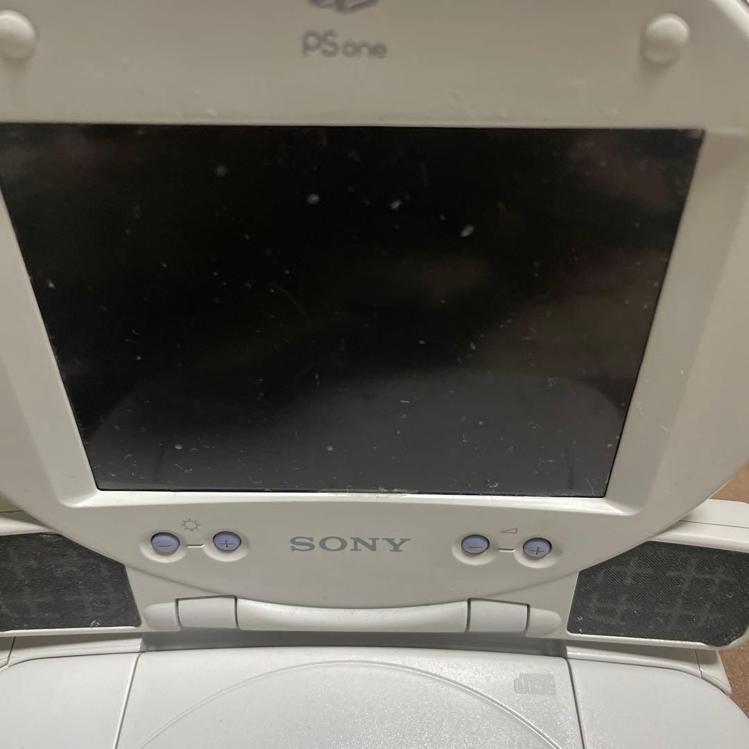 Sony PS One Combo PS1 Console SCPH-100 with LCD Monitor SCPH-130 Tested