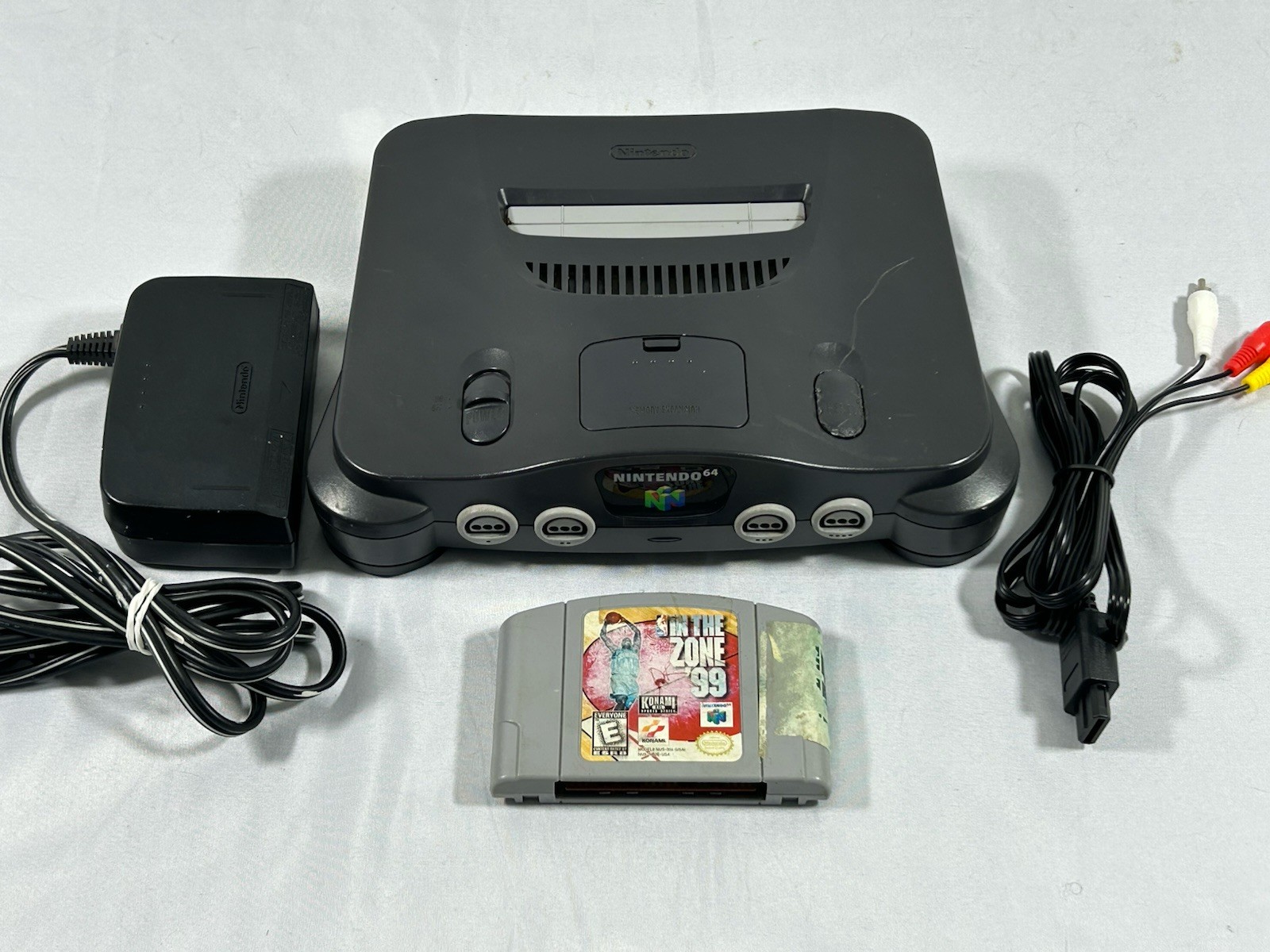 Nintendo 64 N64 Console System NUS-001 US Black – No Controller