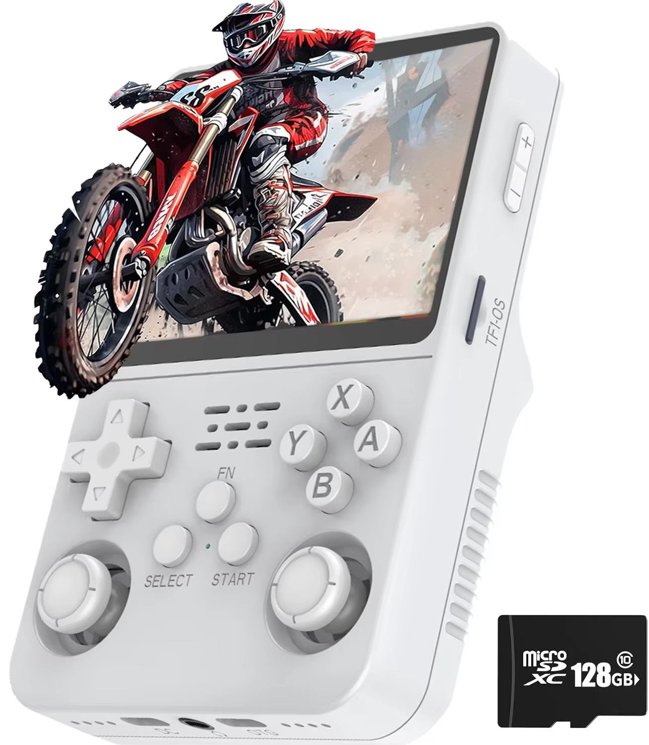 R36S Retro Game Console Handheld Video Arkos 2.0 System 3.5 Inch Single Card Por