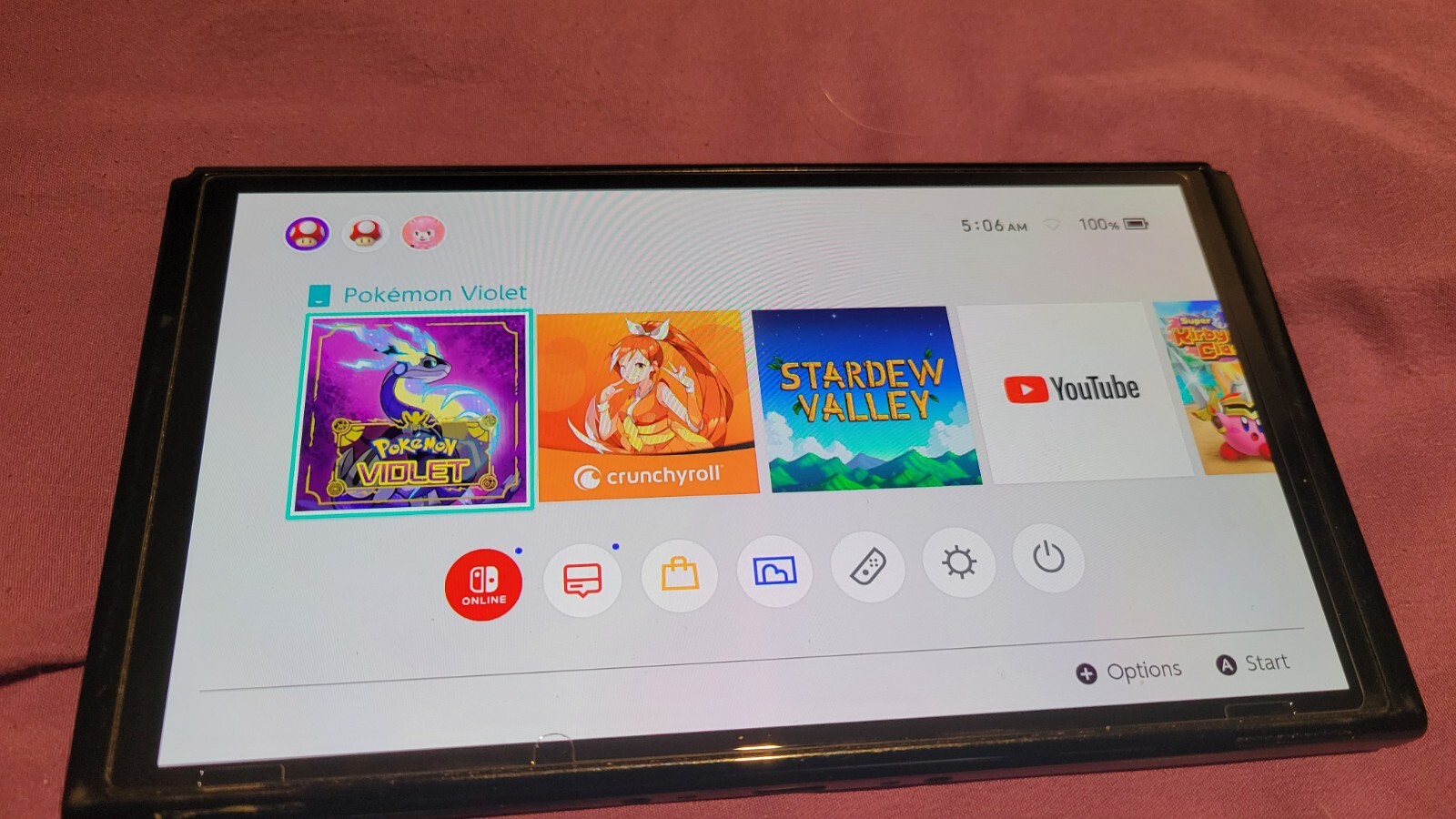 Nintendo Switch OLED Model – 64GB/White with 3 games 400 GB micro SD