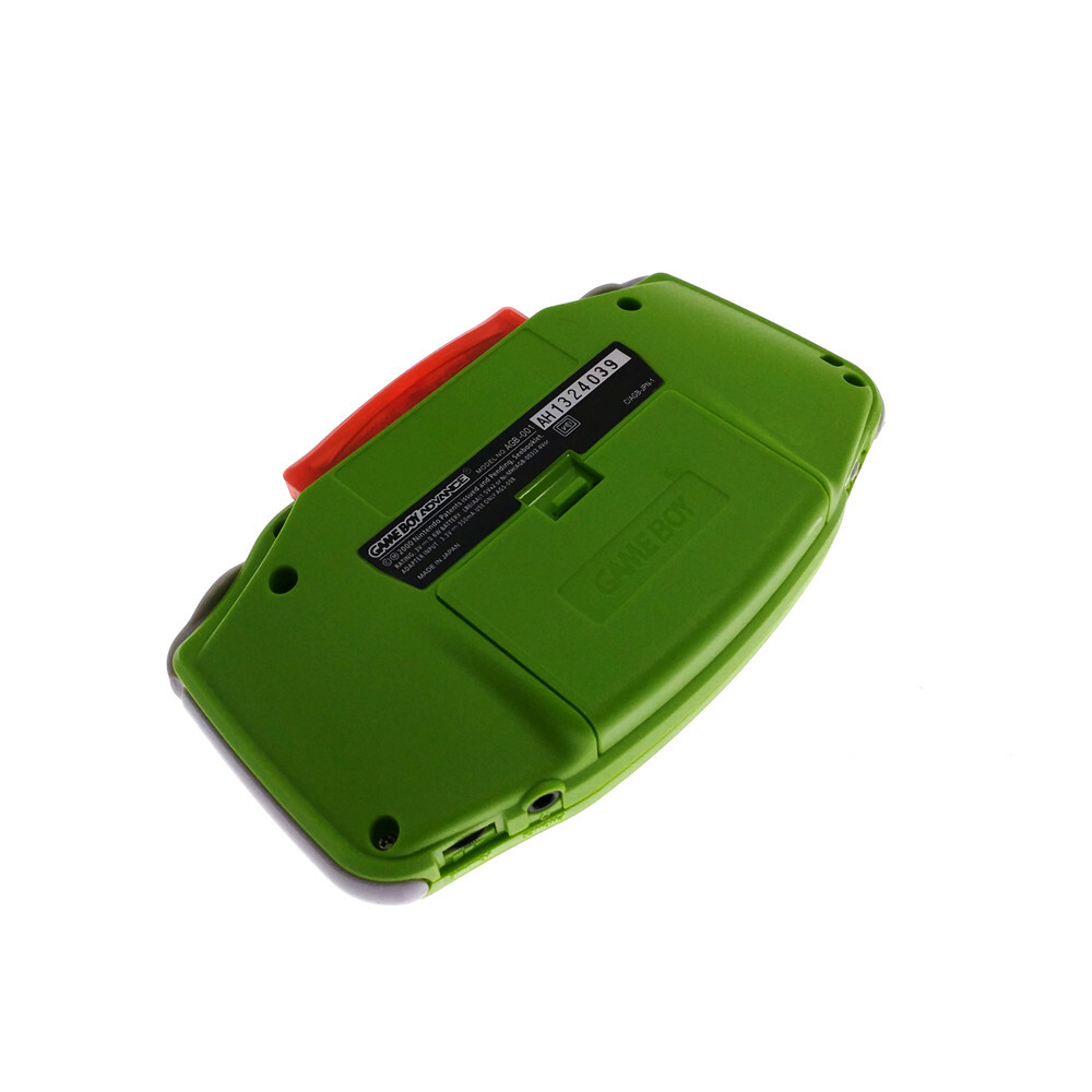 Apple Green AGS-101 Backlight Backlit Screen Game Boy Advance GBA Game Console