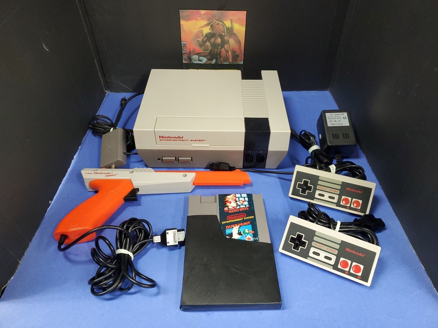 Original Nintendo Entertainment System NES 001 Console Set – CPLT Restored!